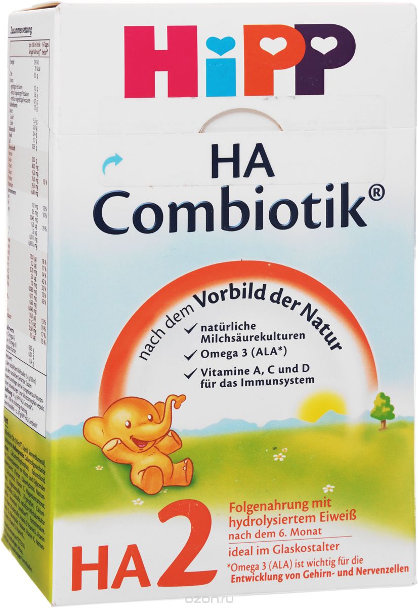 Hipp HA2 ombiotic  ,  6 , 500 