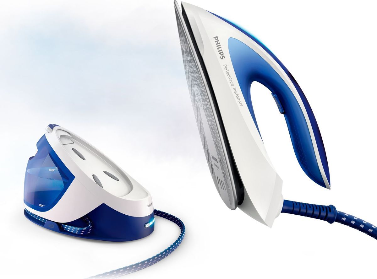 Philips PerfectCare Performer GC8711/20, White Blue 