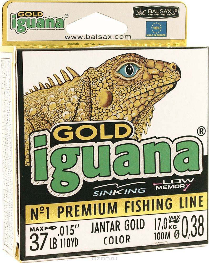  Balsax Iguana Gold, 100 , 0,38 , 17,0 