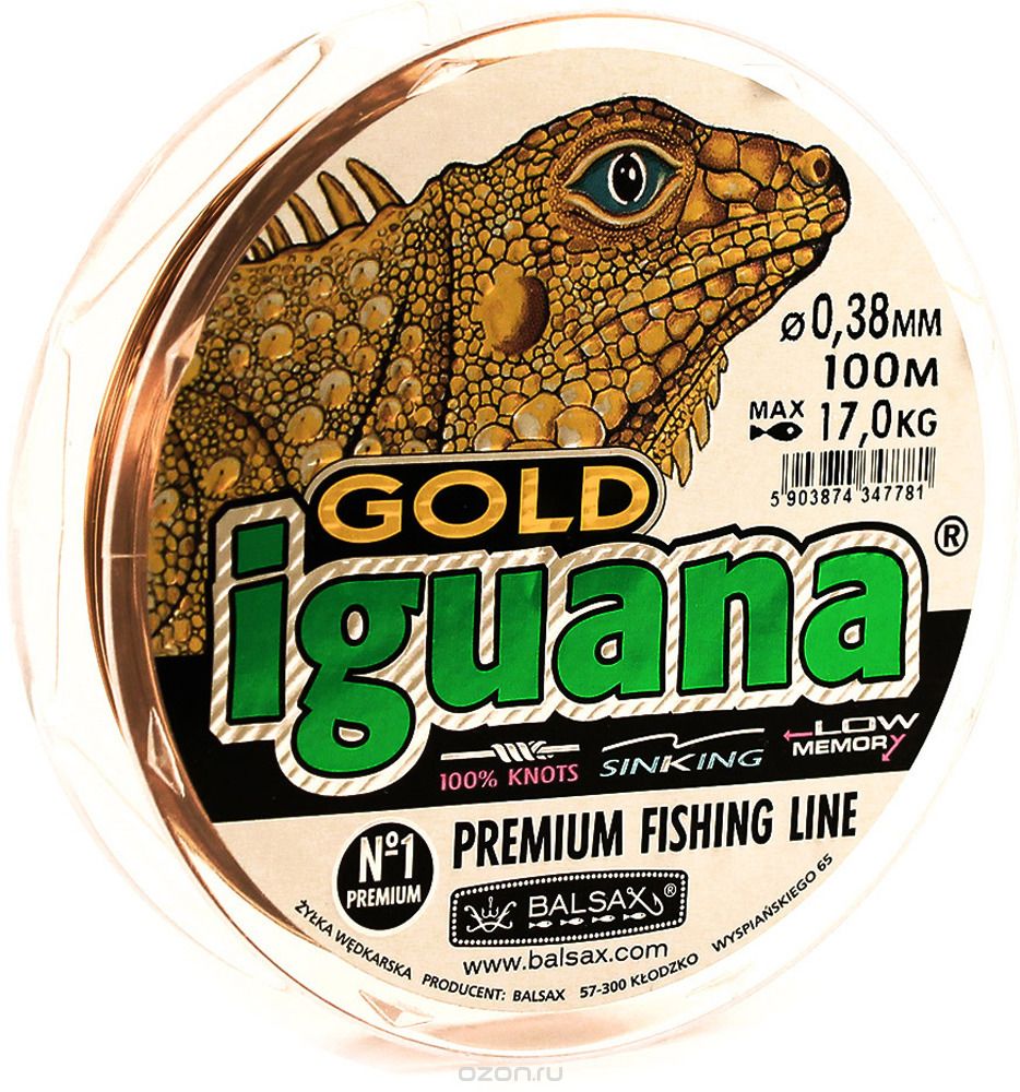  Balsax Iguana Gold, 100 , 0,38 , 17,0 