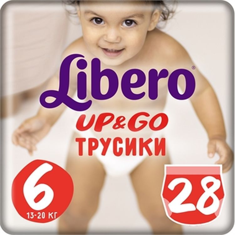 Libero  Up&Go Size 6 (13-20 ) 28 