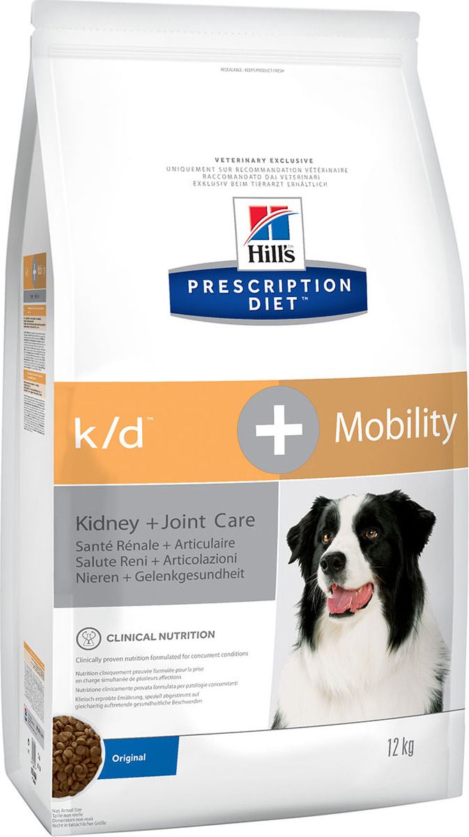   Hill's Prescription Diet k/d+Mobility Kidney+Joint Care         , 12 