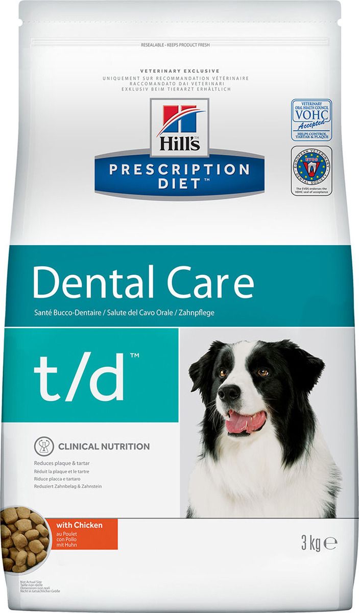   Hill's Prescription Diet t/d Dental Care       ,  , 3 