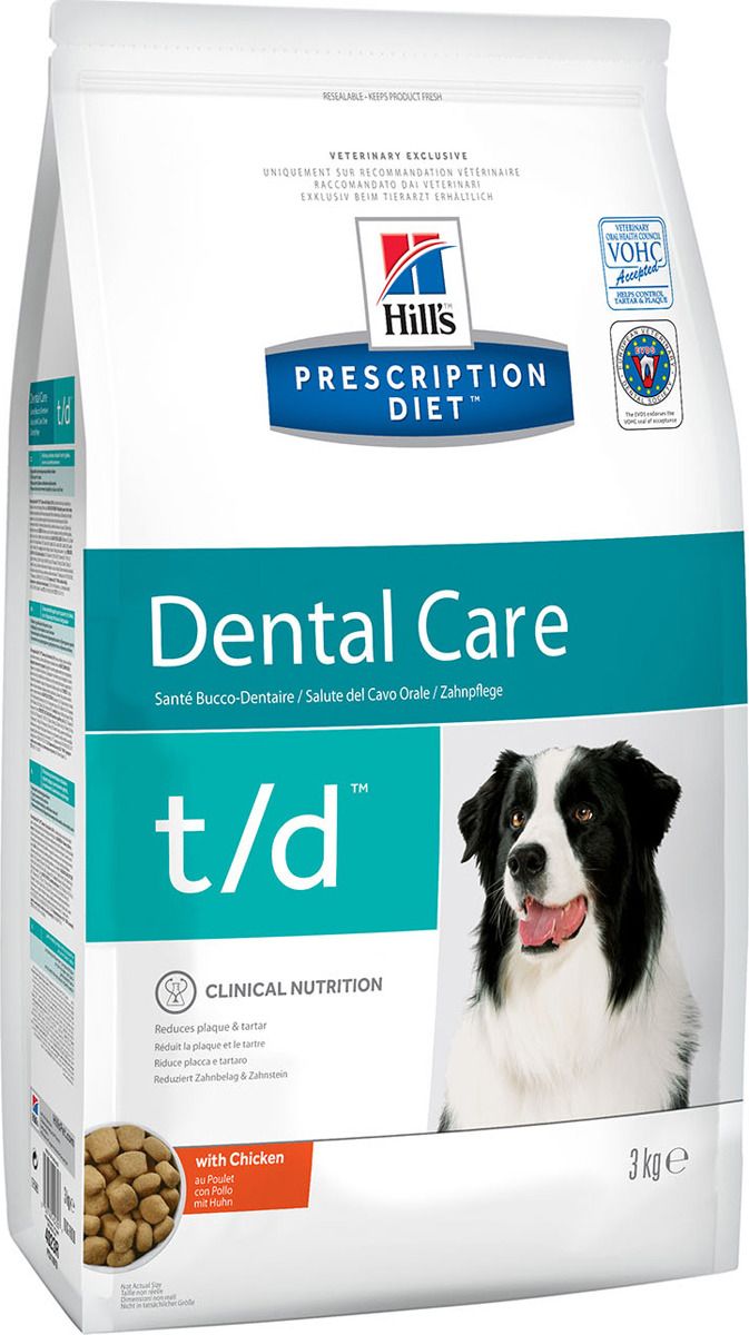  Hill's Prescription Diet t/d Dental Care       ,  , 3 