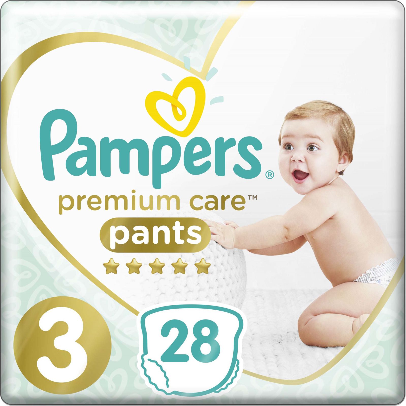 Pampers Pants  Premium Care 6-11  ( 3) 28 
